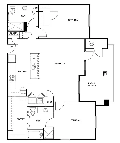 Floor plan Pecos