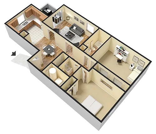 Floor plan The Reinhardt