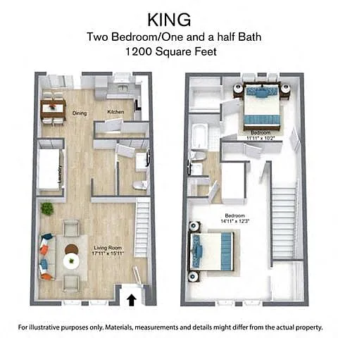 Floor plan King