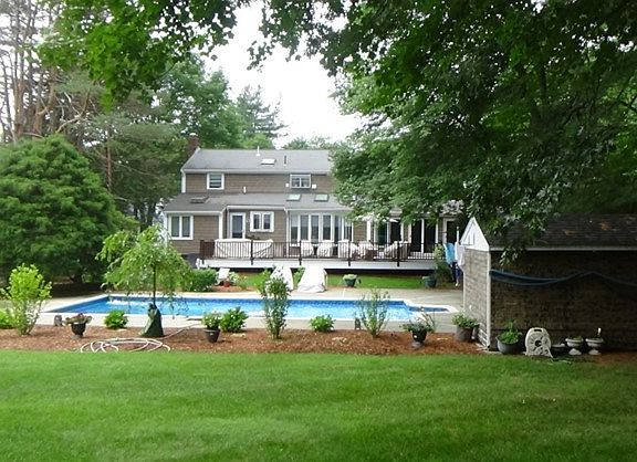 BACK YARD WITH POOL