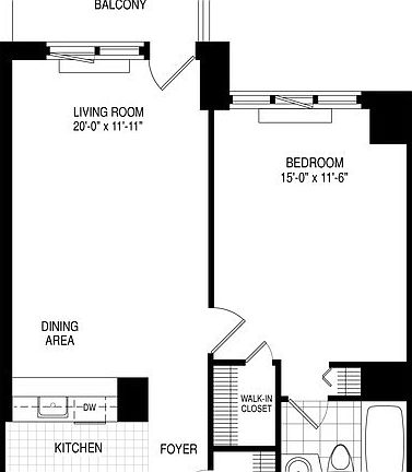 2nd image of 235 W 56th St APT 34H