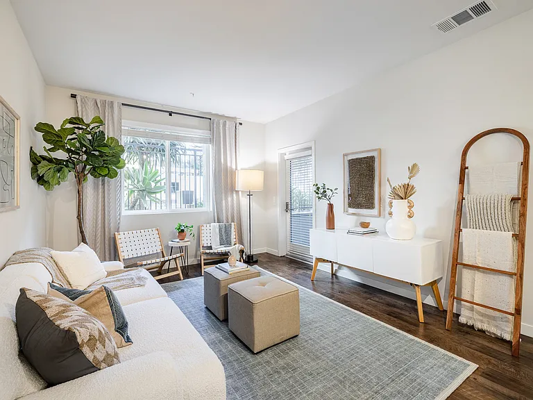 Spacious Living Room | Elan Huntington Beach | Luxury Apartments Huntington Beach CA