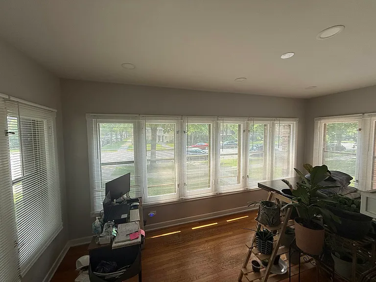 All Windows Equipped With Blinds