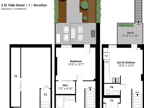 2nd image of 5 Saint Felix St APT 1