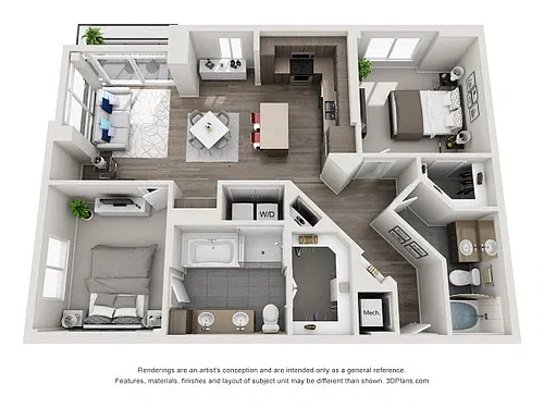 Floor plan B21