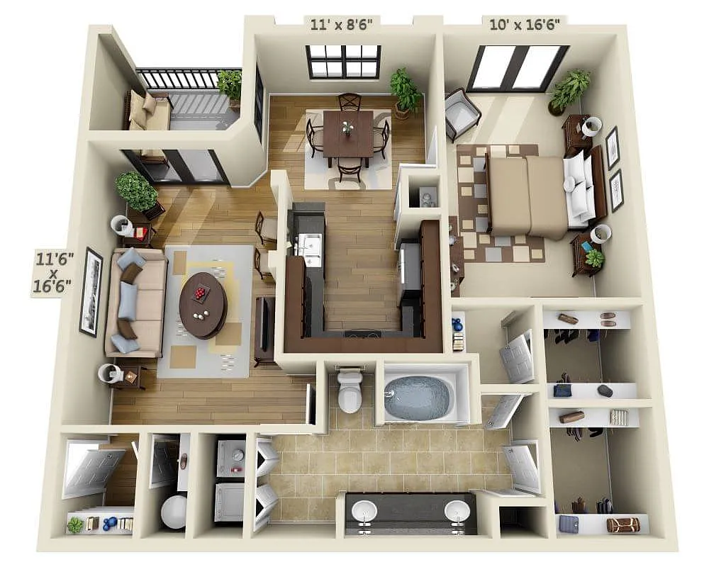 Floor plan Travis