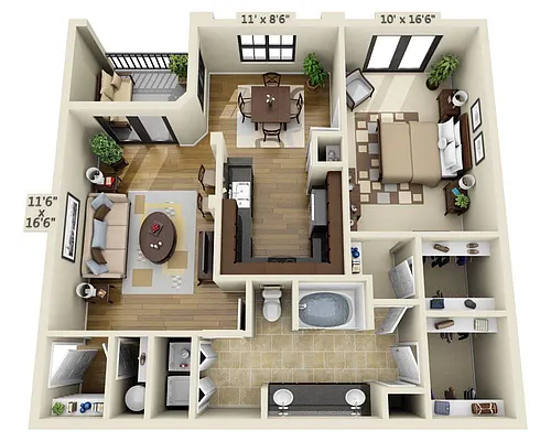 Floor plan Travis