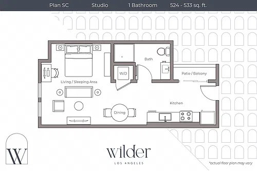 Floor plan Studio C