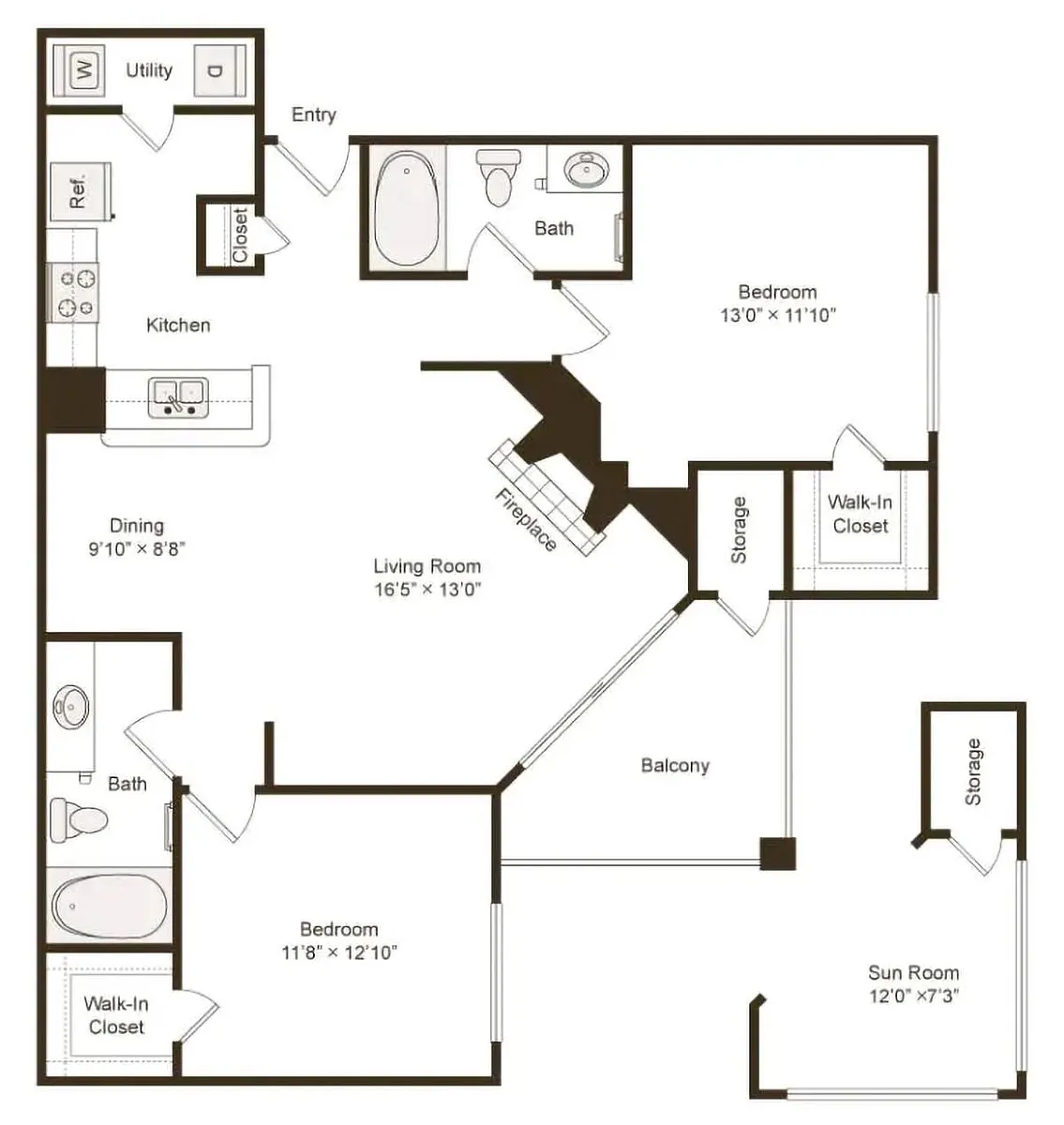 Floor plan B2S
