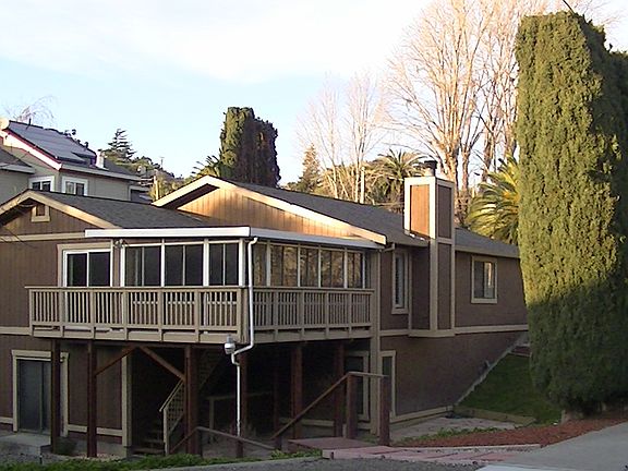 Sun room and covered patio