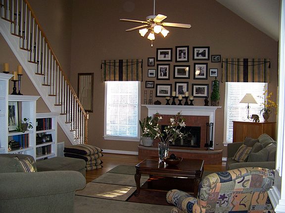 Two Story Family Room