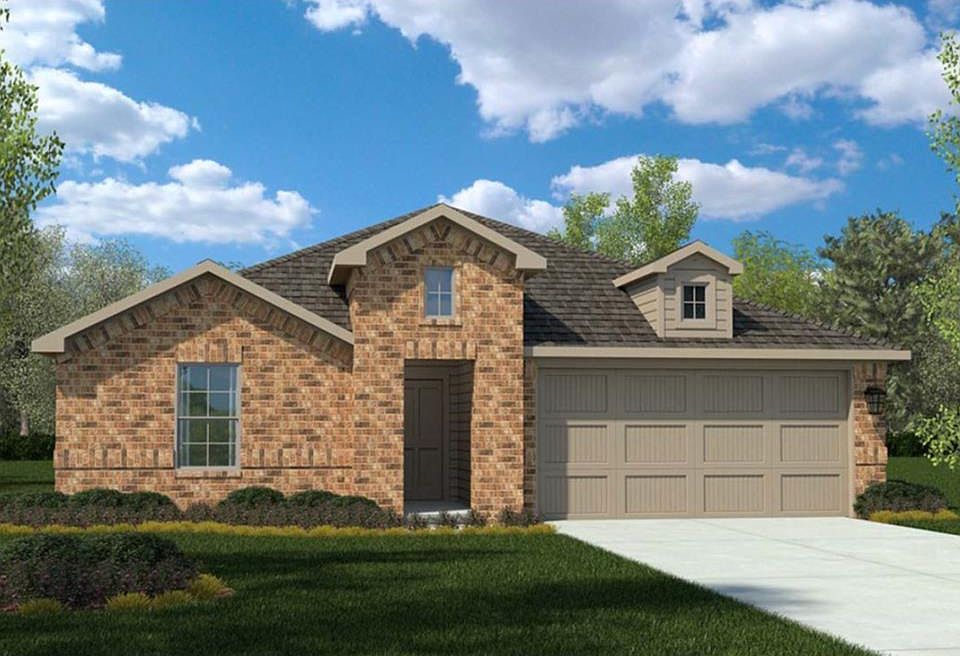 D.R. Horton's Express Home The Justin Floorplan Elevation C