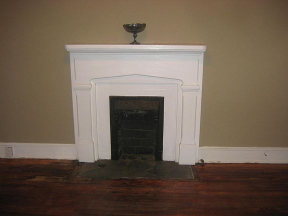 Fireplace entry