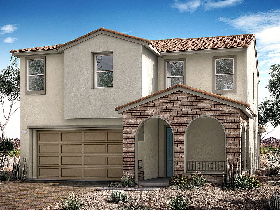 Crystal Canyon in Summerlin Collection Two - Sandstone Plan 4 - Elevation C