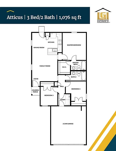 Floor plan Atticus