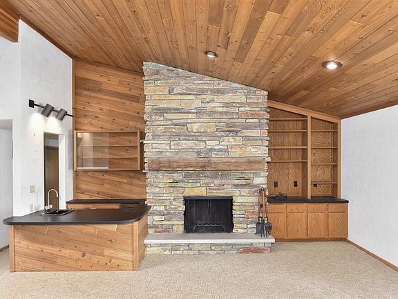 Wood Burning Fireplace