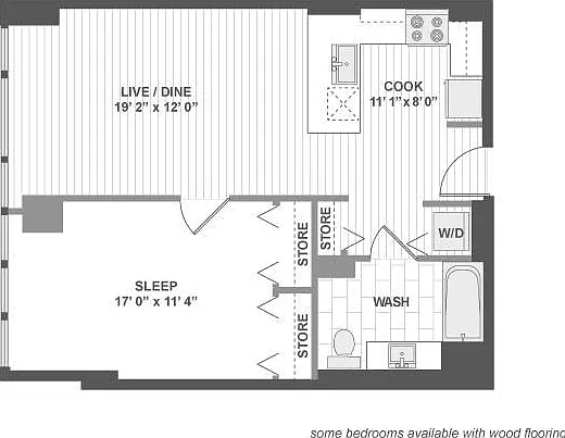 1 bed, 736 sqft, $2,888 — Photo 4