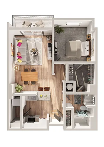 Floor plan A1