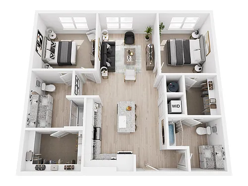 Floor plan B1A2