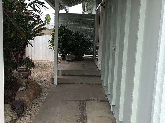 Walkway to front door