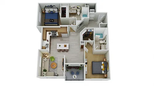Floor plan B7