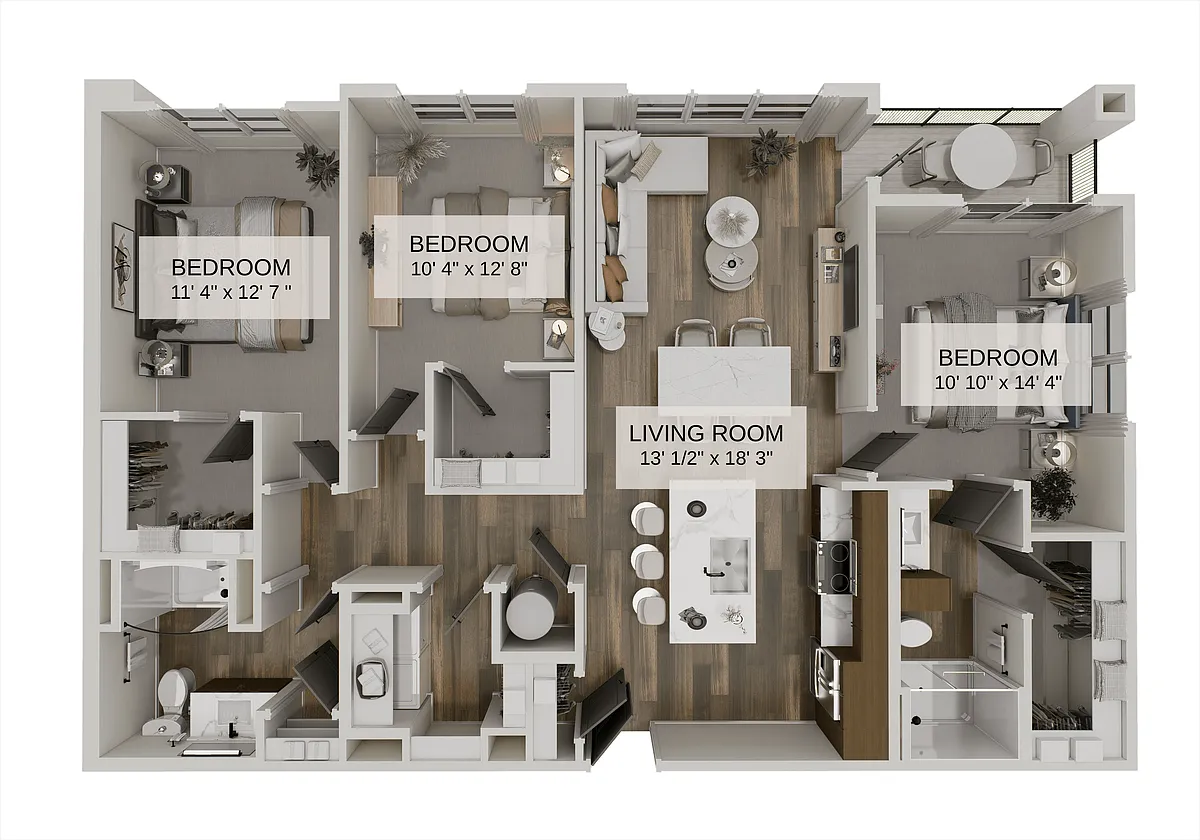 Floor plan Superstition Grand (C1A)
