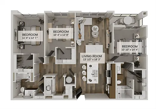 Floor plan Superstition Grand (C1A)