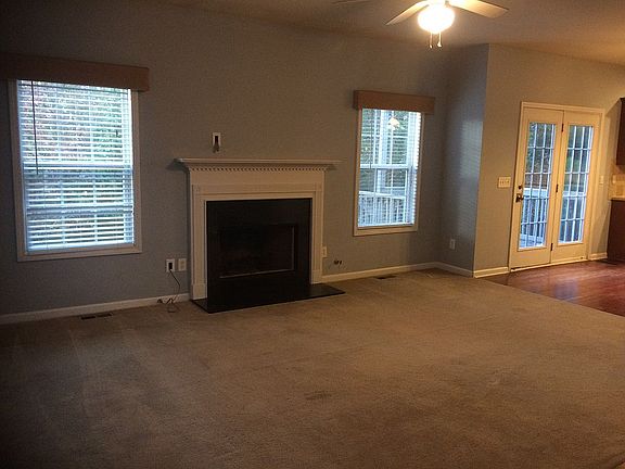 Spacious open living room 