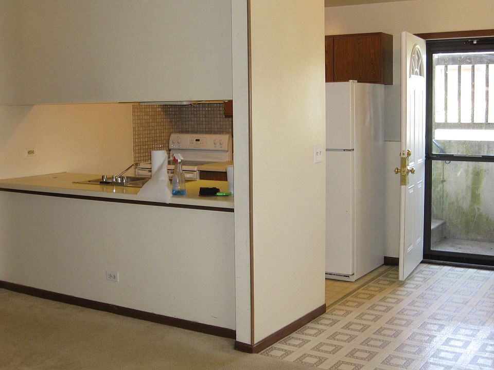 Kitchen open to living/dining room