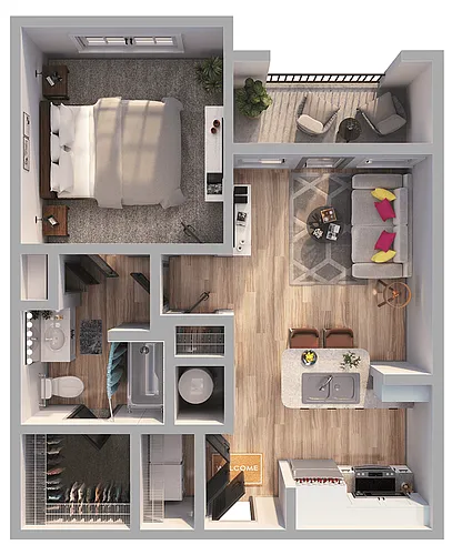 Floor plan A1