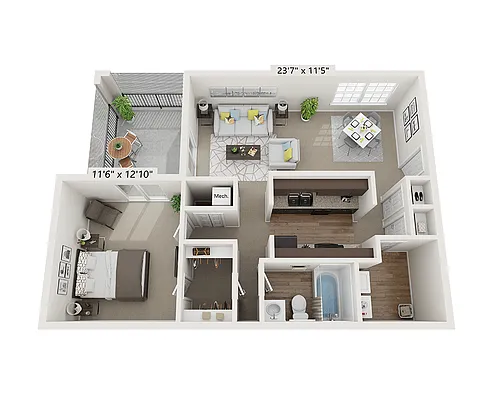 Floor plan Plan A1