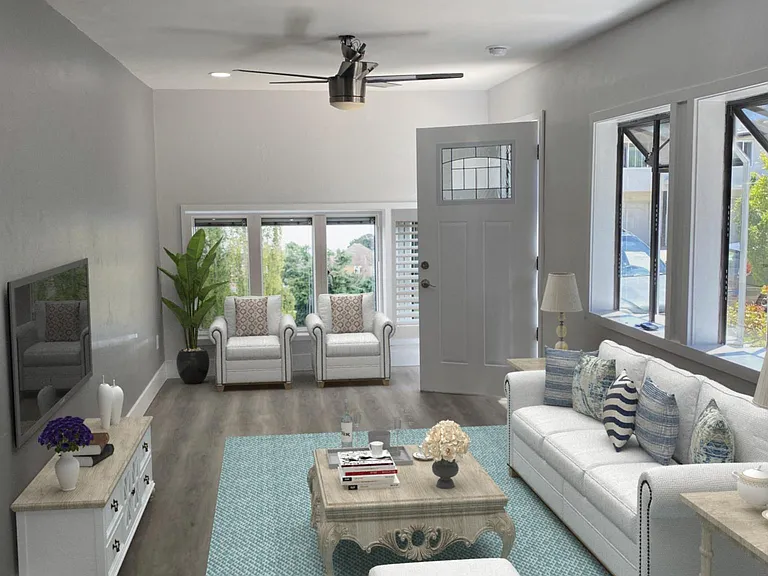 Bright and open living room