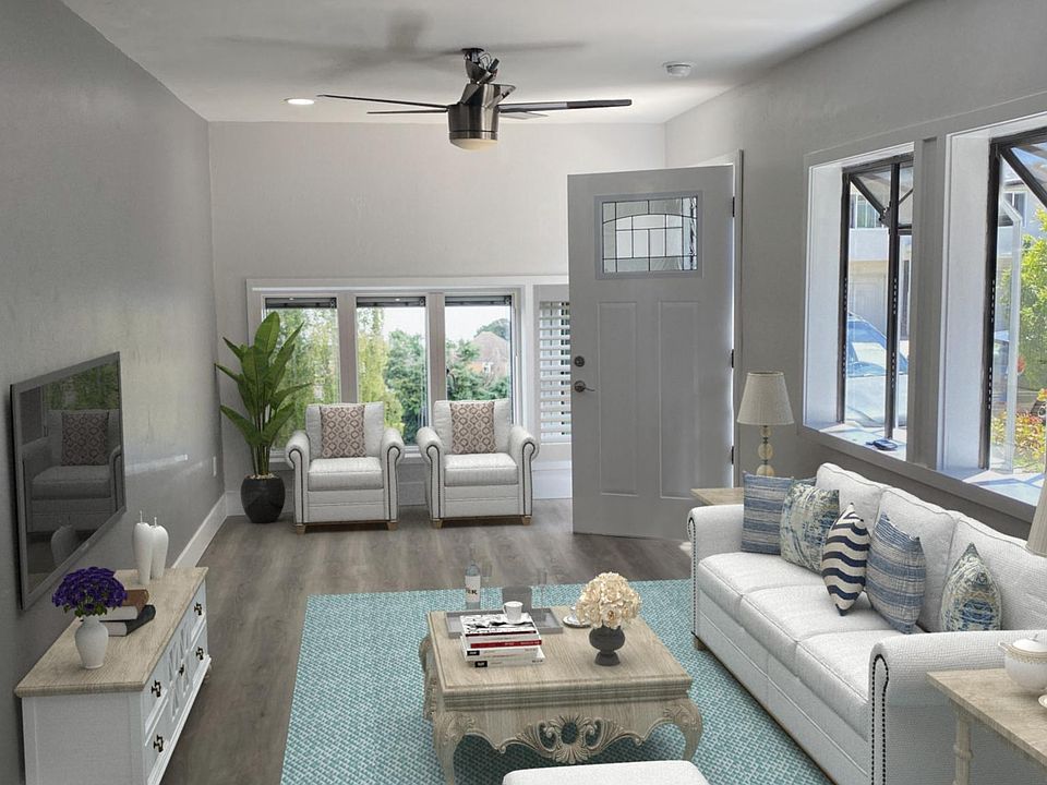 Bright and open living room
