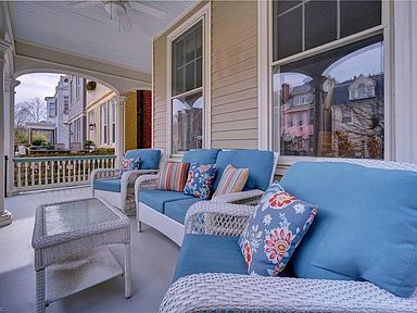 Large, comfortable front porch