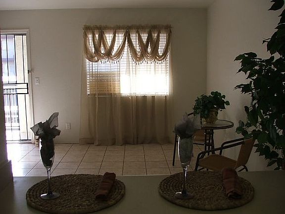 View of the large living room from the kitchen.