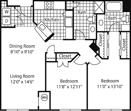 Floor plan Cezanne