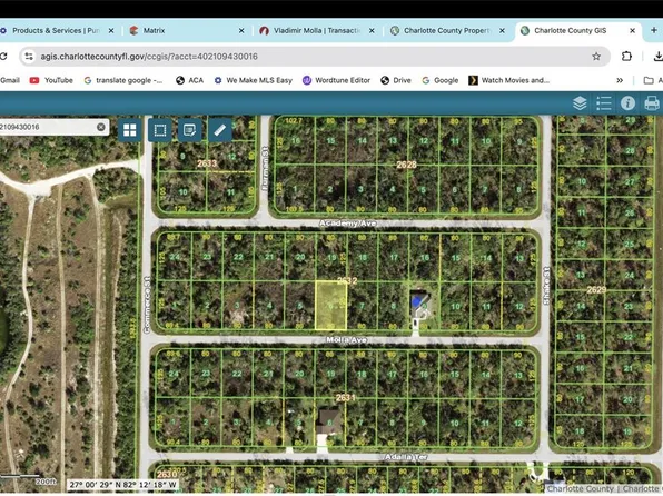 14452 MOLLA AVENUE LOT 6, PORT CHARLOTTE, FL 33953