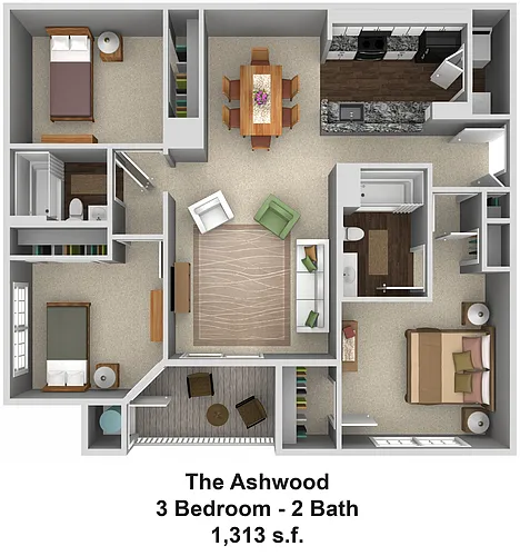 Floor plan The Ashwood
