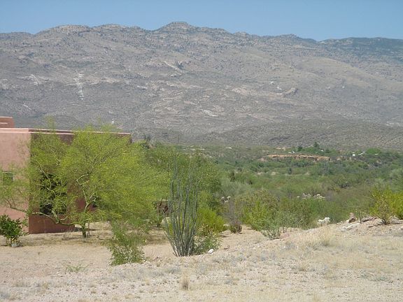 View from wraparound patio