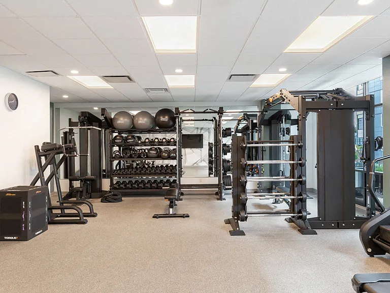 Fully-equipped, 24-hour fitness center