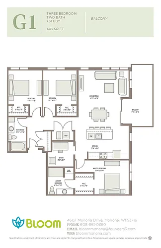 Floor plan G1