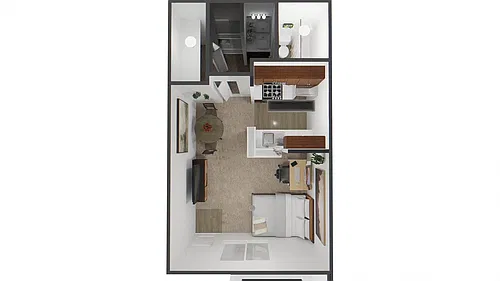 Floor plan Studio