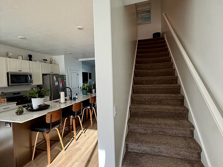Stairs to 3rd floor