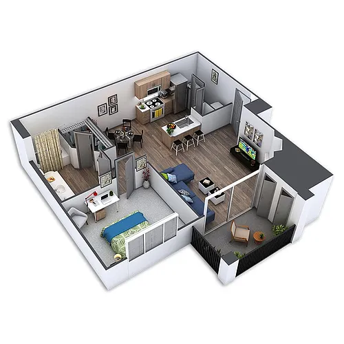 Floor plan Ashmont Platinum
