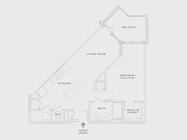 Floor plan A1E