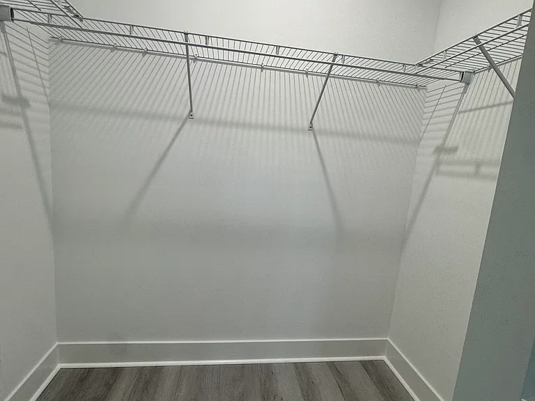 first floor closet walkin