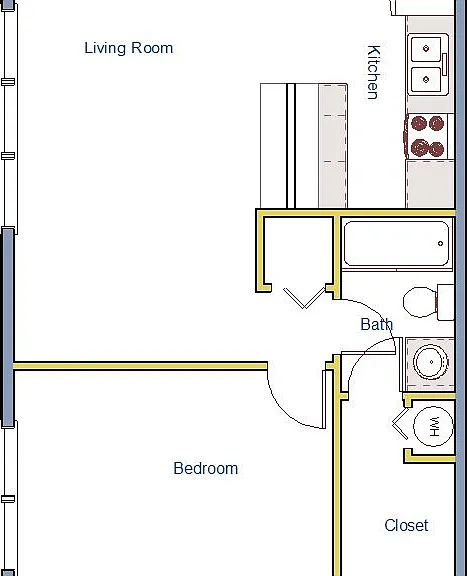 1 Bedroom Floorplan_A_06062014
