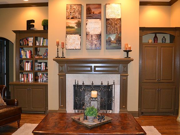 Custom Built-ins & Fireplace
