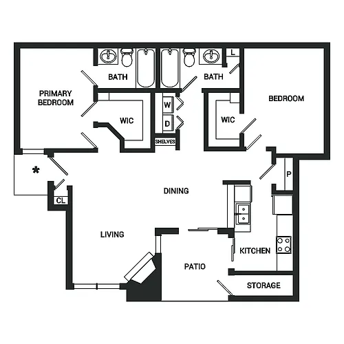 Floor plan B3