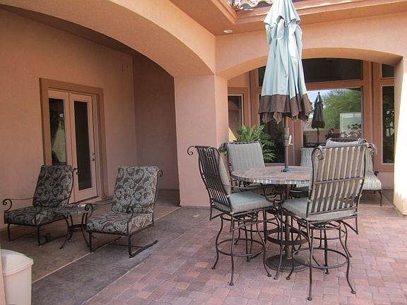 SEVERAL PATIO AREAS